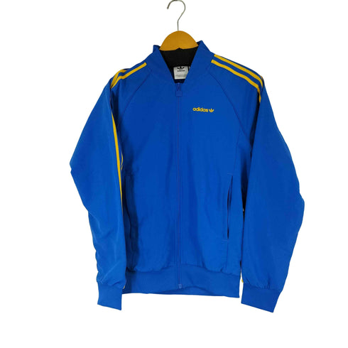 アディダス adidas ブルー SST トラックトップ メンズ JPN:M